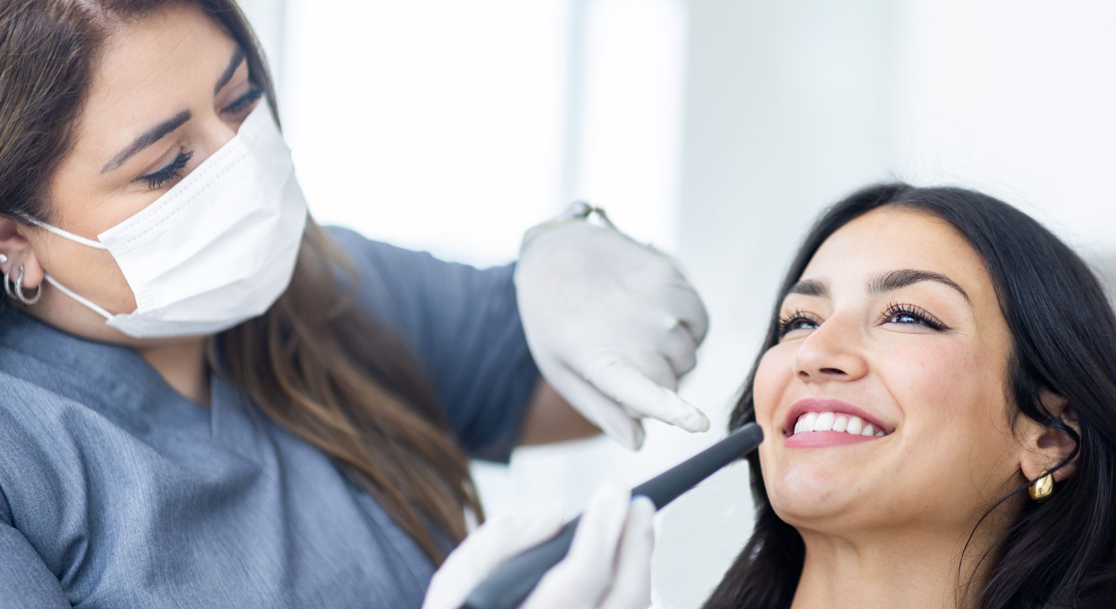 clark general dentistry patient receiving treatment